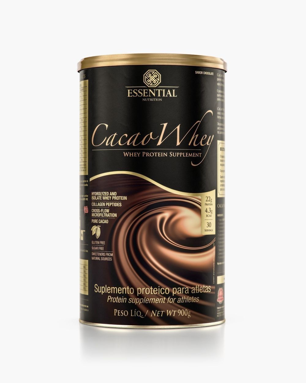 Cacao Whey Lata | Essential Nutrition 840g