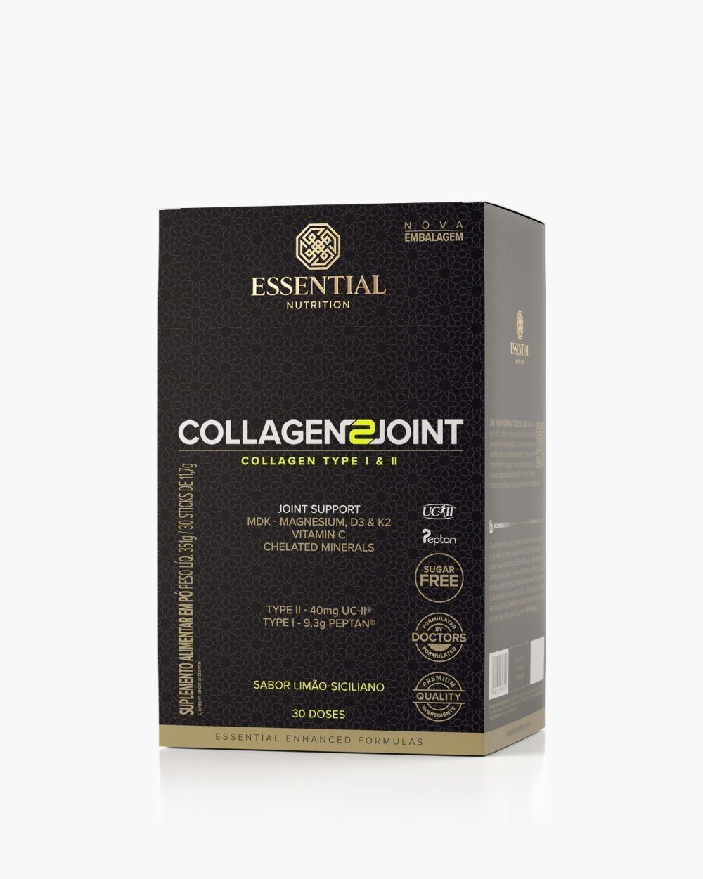 Collagen 2 Joint Limão-siciliano Box | Essential Nutrition 351g