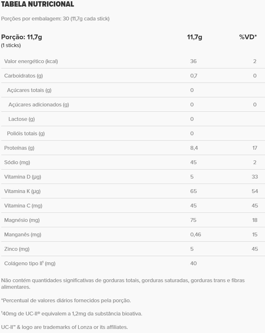 Collagen 2 Joint Limão-siciliano Box | Essential Nutrition 351g