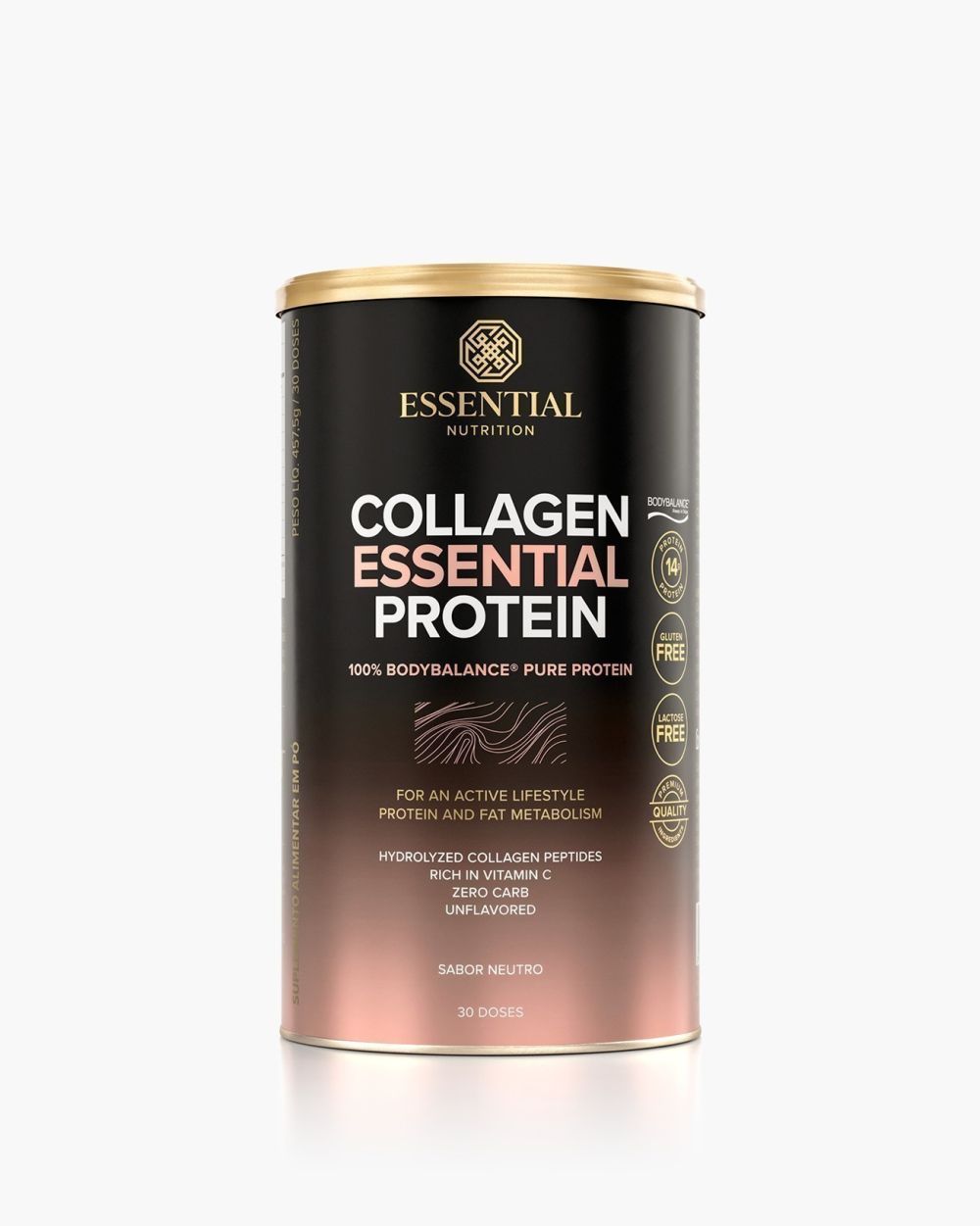 Collagen Essential Protein Neutro Lata | Essential Nutrition 457,5g