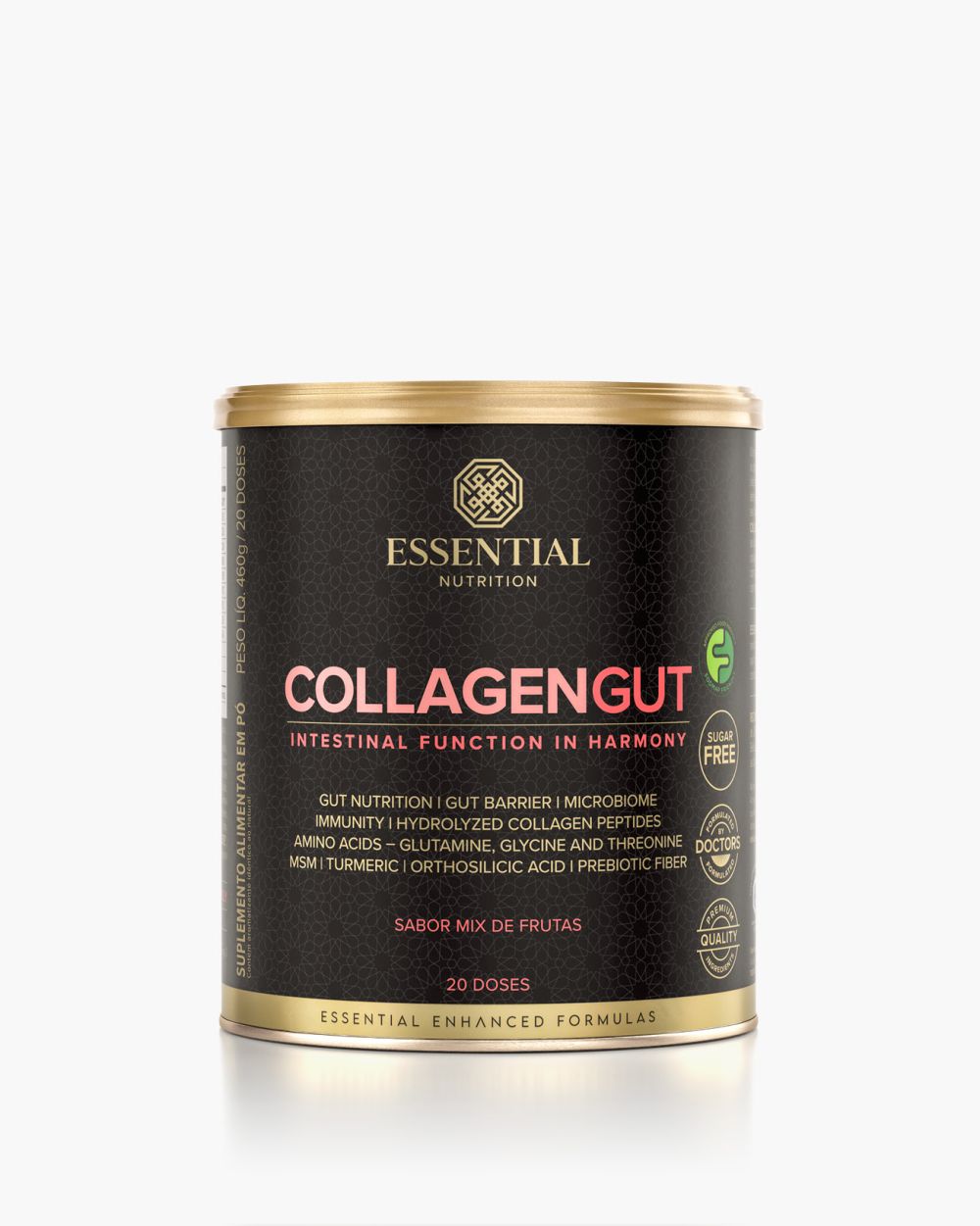Collagen Gut Mix de Frutas Lata | Essential Nutrition 460g