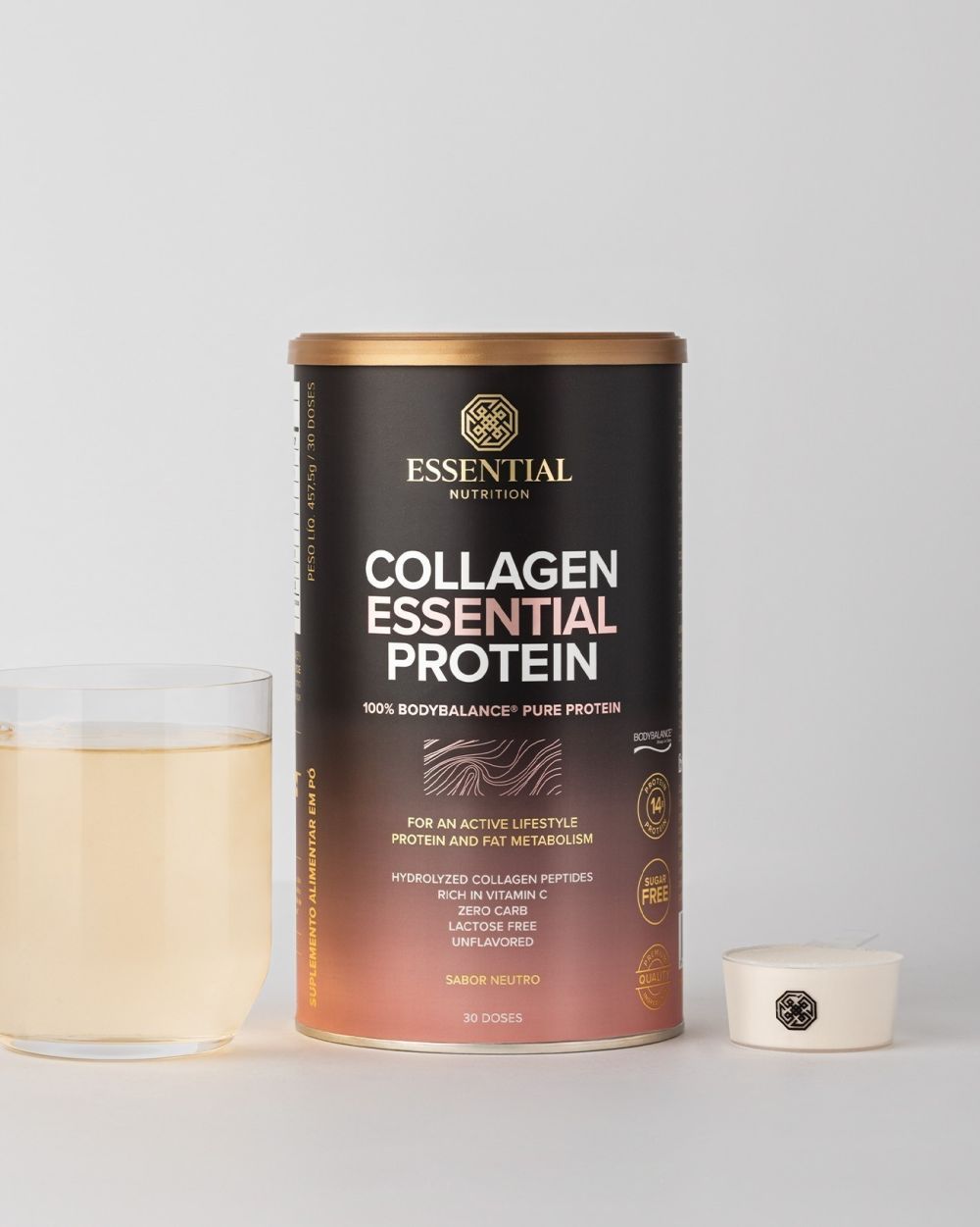 Collagen Essential Protein Neutro Lata | Essential Nutrition 457,5g