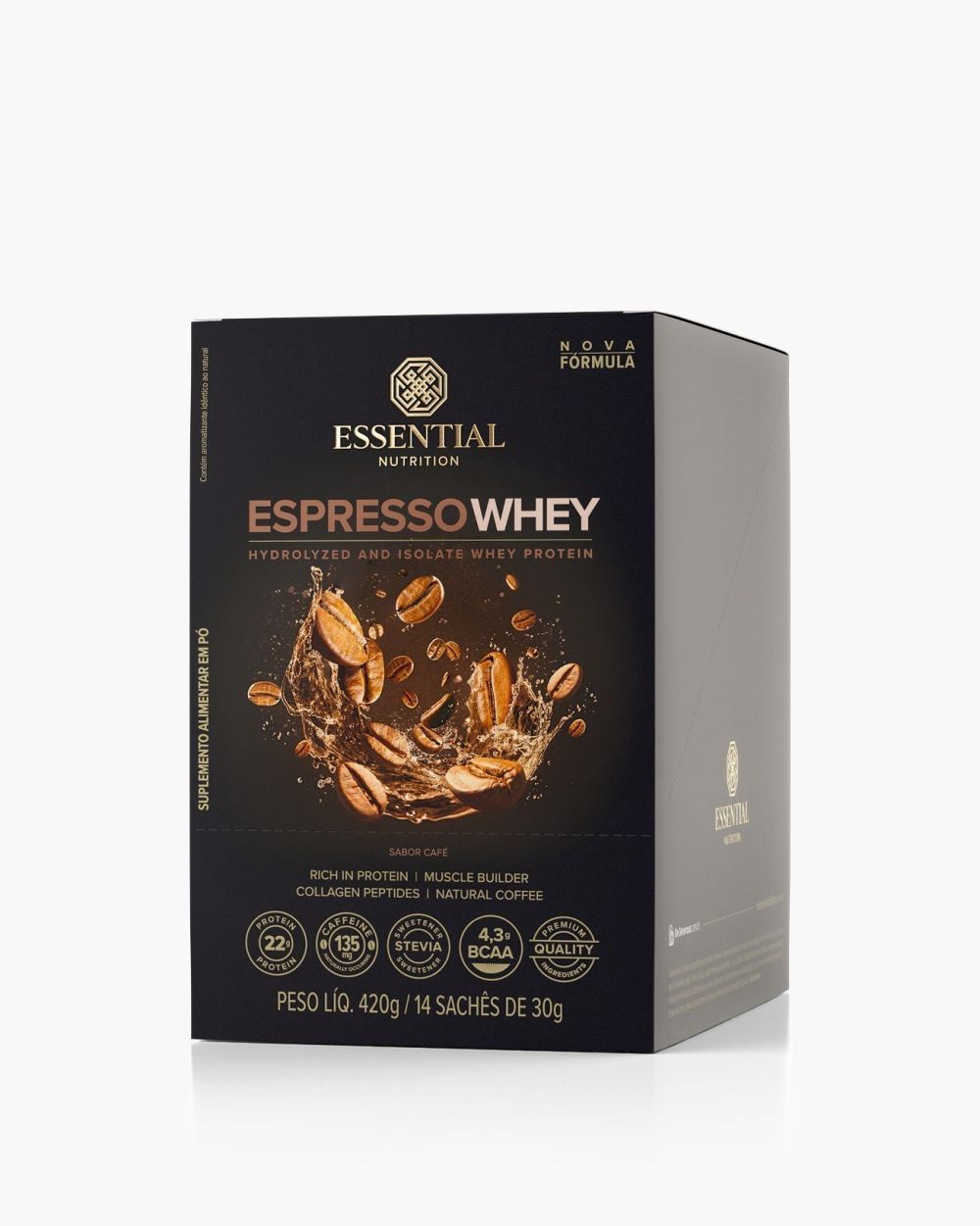 Espresso Whey Box | Essential Nutrition 420g
