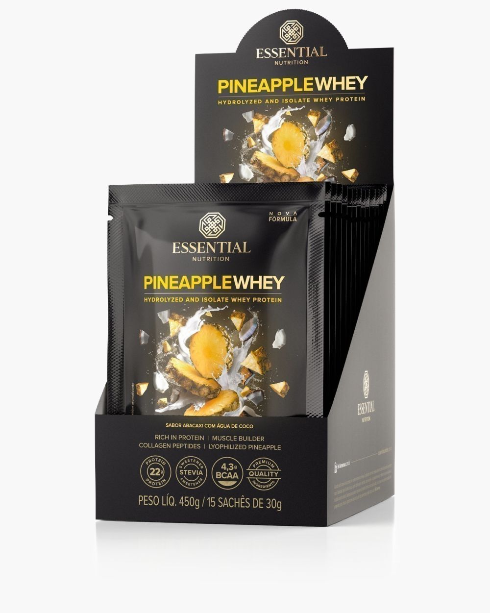 Pineapple Whey Box | Essential Nutrition 450g