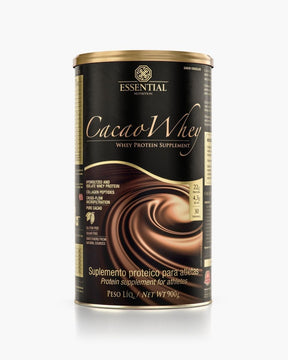 Cacao Whey Lata | Essential Nutrition 840g
