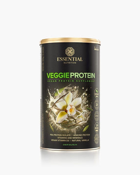 Veggie Protein Vanilla Whey Lata | Essential Nutrition 450g