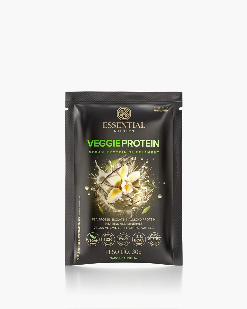 Veggie Protein Vanilla Whey Box | Essential Nutrition 450g