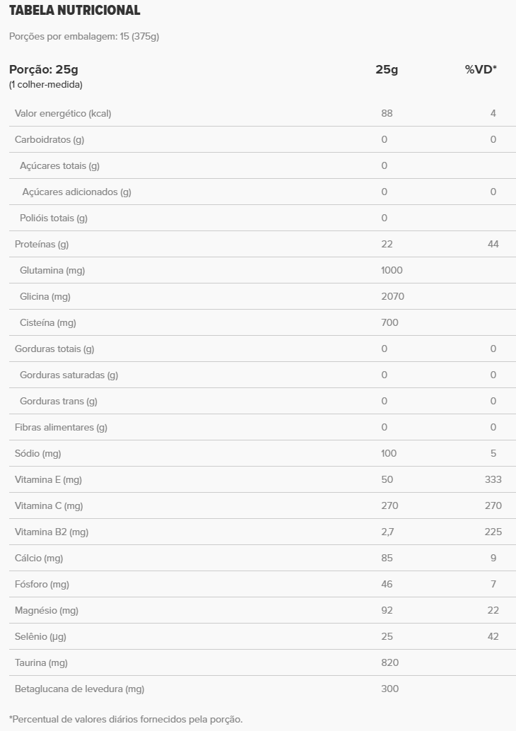 Immuno Whey Baunilha Lata| Essential Nutrition 375g