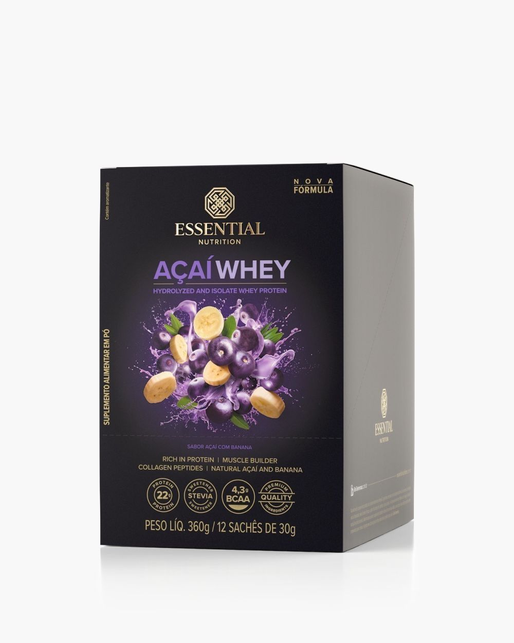 Açaí Whey Box | Essential Nutrition 360g