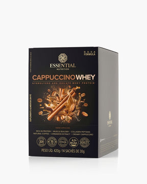 Cappuccino Whey Box | Essential Nutrition 420g