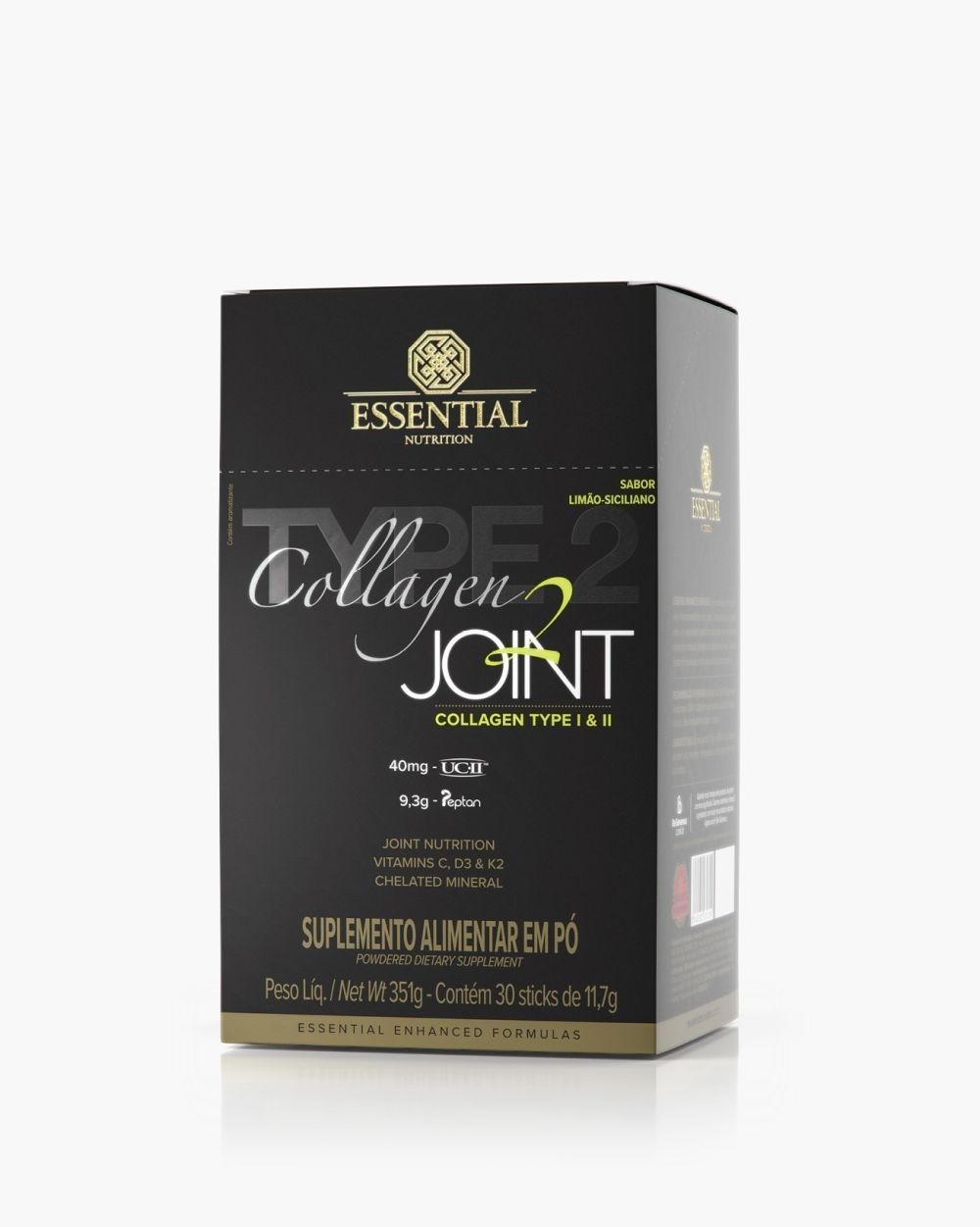 Collagen 2 Joint Limão-siciliano Box | Essential Nutrition 351g