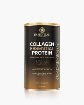 Collagen Essential Protein Chocolate Lata | Essential Nutrition 510g