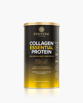 Collagen Essential Protein Frutas Tropicais Lata | Essential Nutrition 427,5g