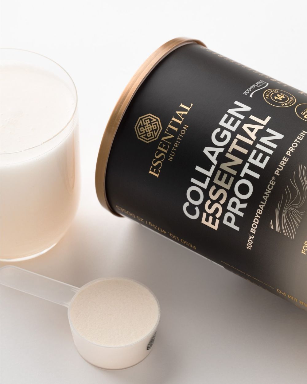 Collagen Essential Protein Baunilha Lata | Essential Nutrition 417,5g