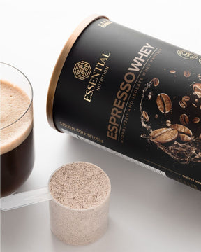 Espresso Whey Lata | Essential Nutrition 420g