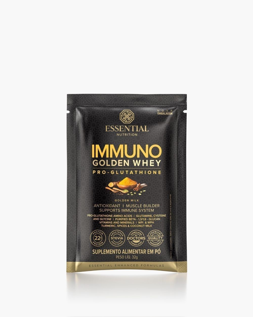Immuno Golden Whey Box | Essential Nutrition 480g