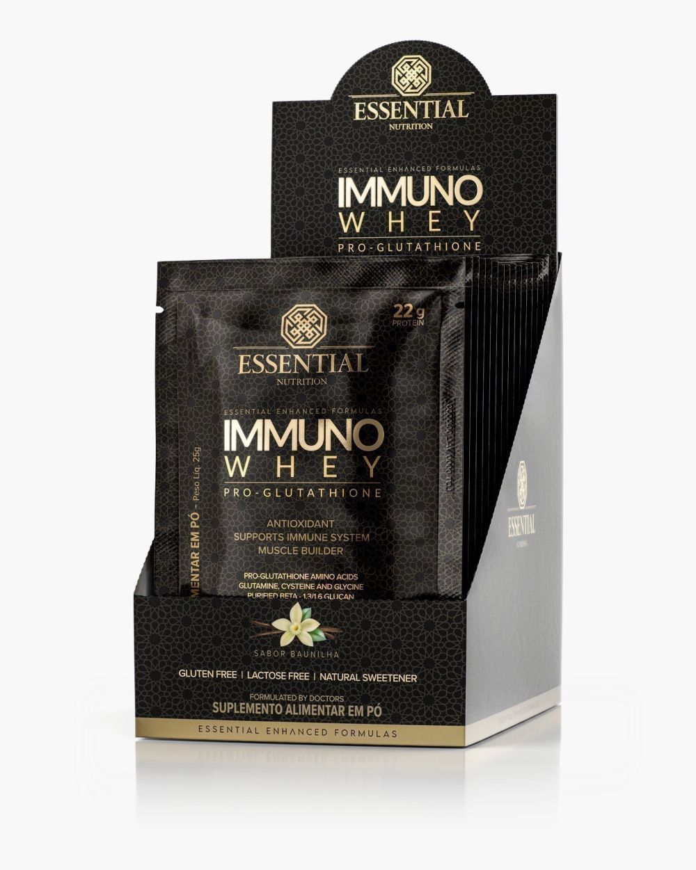 Immuno Whey Baunilha Box | Essential Nutrition 375g