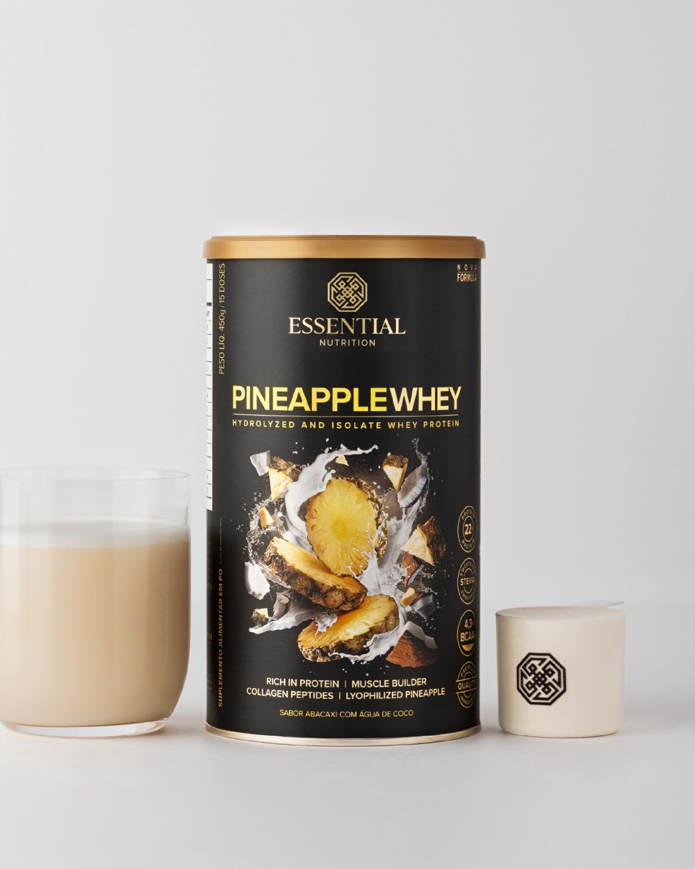 Pineapple Whey Lata | Essential Nutrition 450g