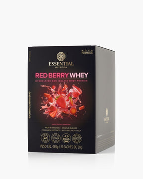 Red Berry Whey Box | Essential Nutrition 450g