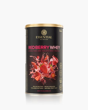 Red Berry Whey Lata | Essential Nutrition 450g