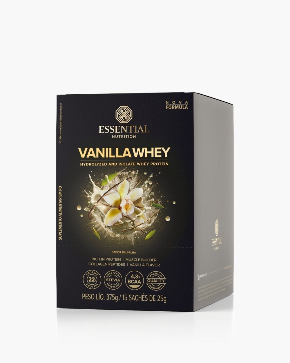 Vanilla Whey Box | Essential Nutrition 375g
