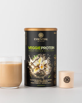 Veggie Protein Vanilla Whey Lata | Essential Nutrition 450g