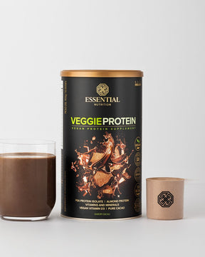 Veggie Protein Cacao Whey Lata | Essential Nutrition 455g